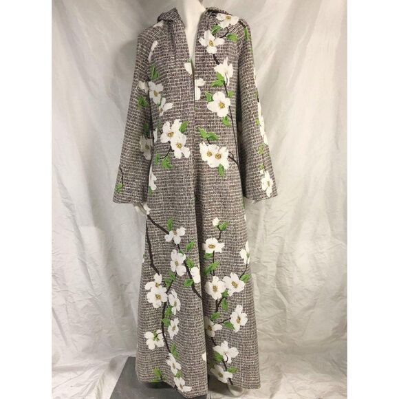 Bill Blass Dresses & Skirts - Vintage 60s/70s Bill Blass Hooded House Coat Dress